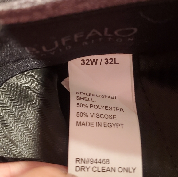 Buffalo gray pants 32x32 - Picture 3 of 11